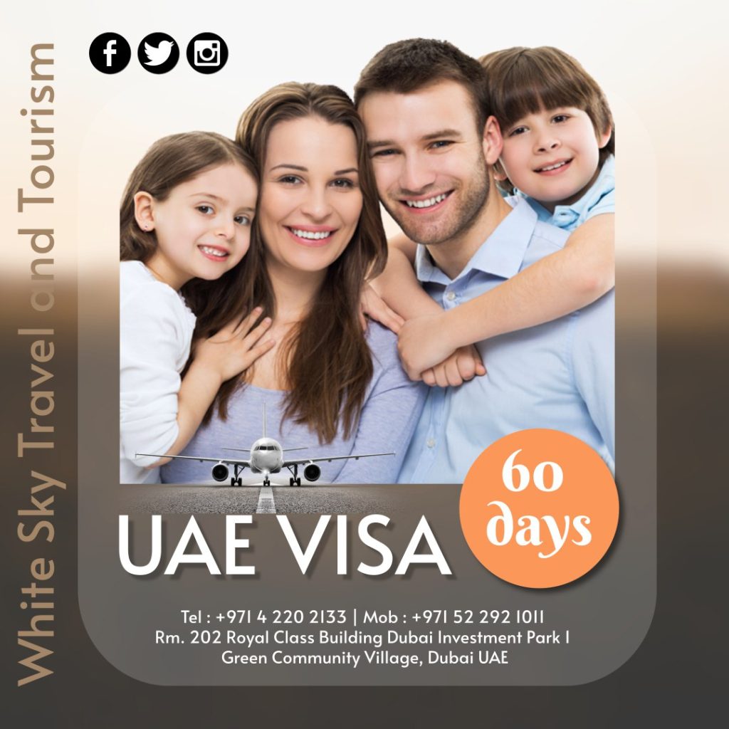 2 month visit visa uae price