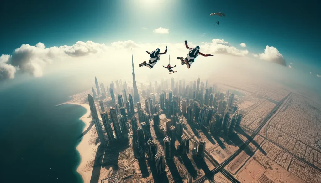 skydive dubai dubai united arab emirates