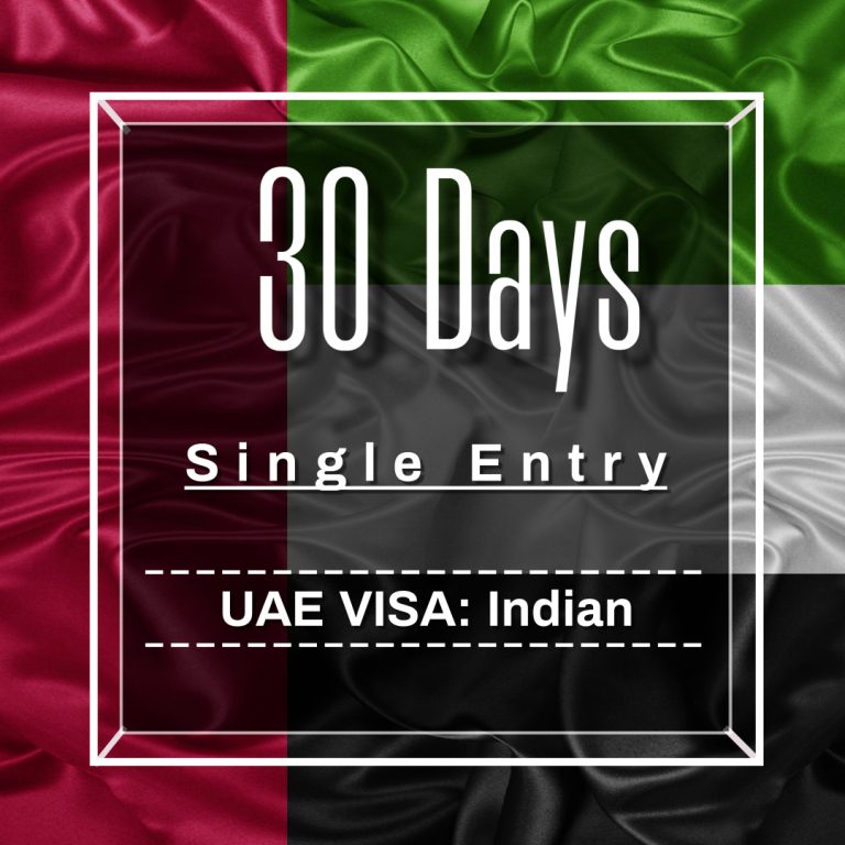 dubai visa price for indians