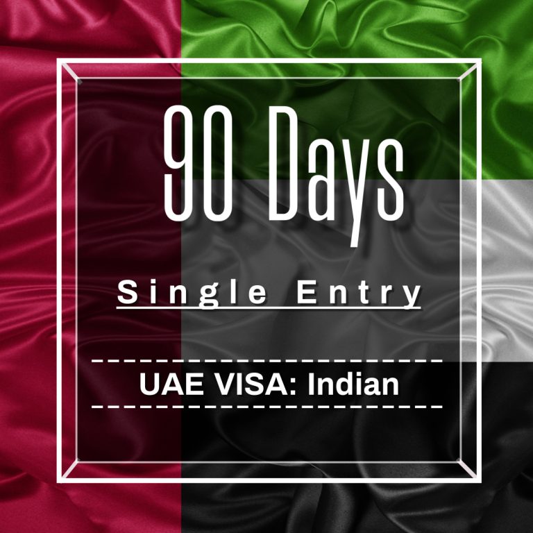 uae visa fees for indian