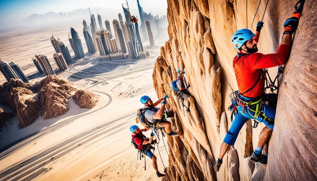 rock climbing uae