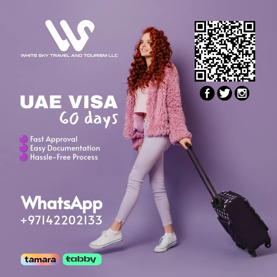 Tourist UAE Visa: Everything You Need to Know Before Apply 1 UAE visa 60 days from white sky travel