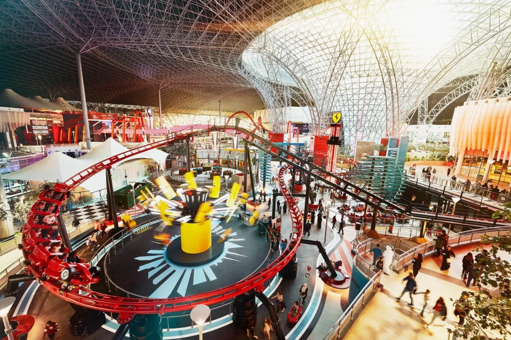 abu dhabi to ferrari world