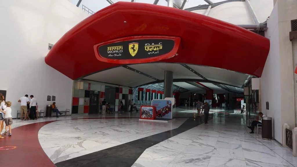 ferrari world abu dhabi theme park