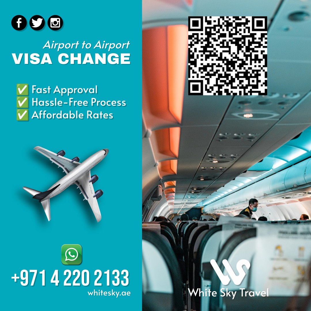 Airport to Airport Visa Change in UAE