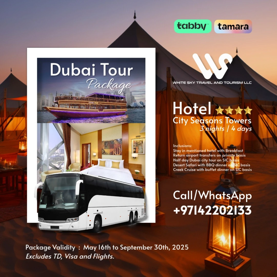 Dubai 3 night tour package