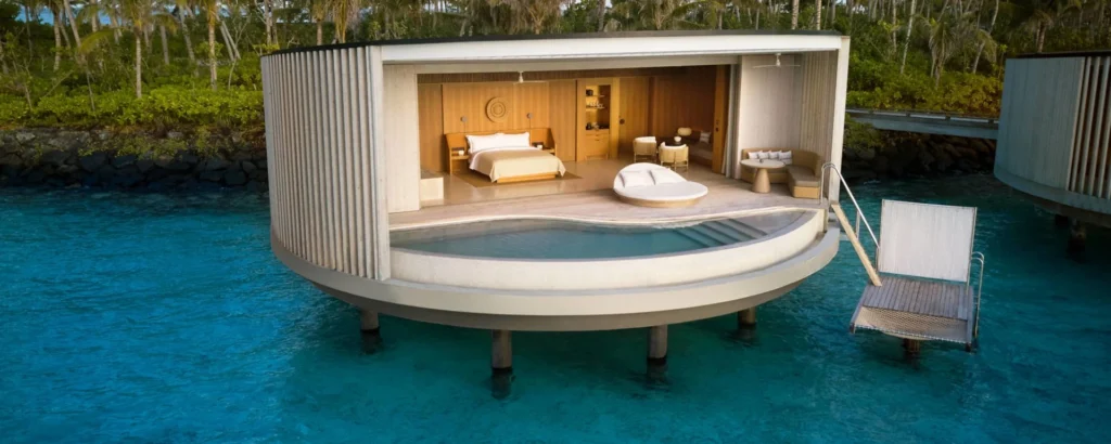The Ritz-Carlton Maldives with tabby and tamara