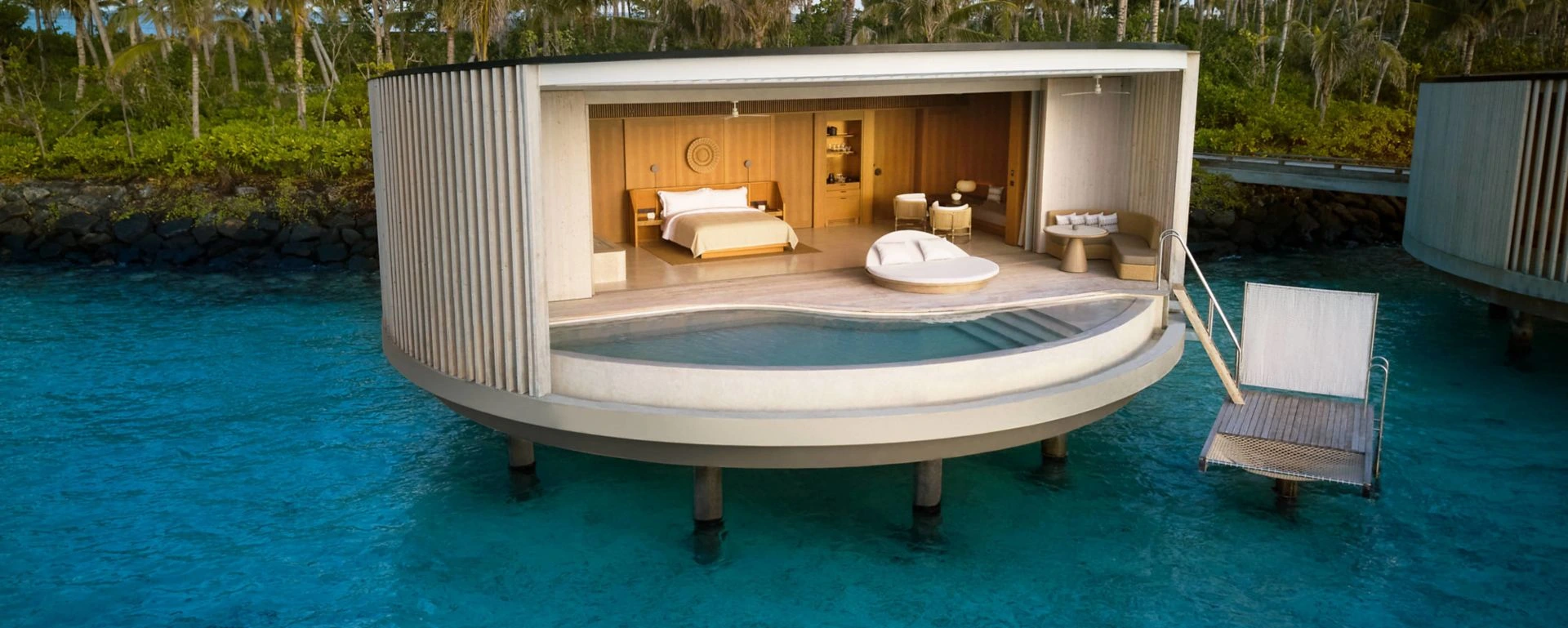 The Ritz-Carlton Maldives with tabby and tamara