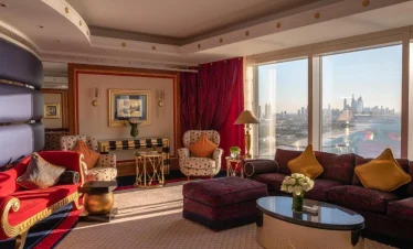 burj al arab hotel inside