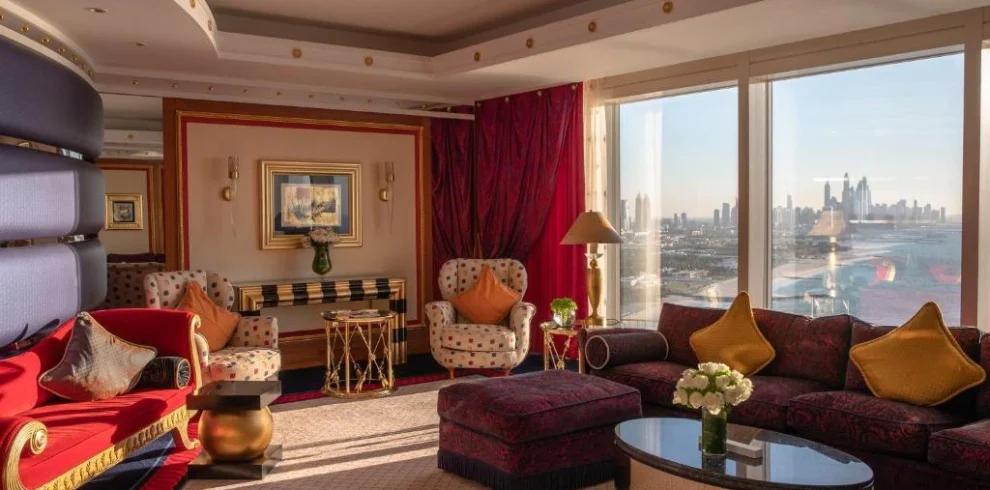 burj al arab hotel inside