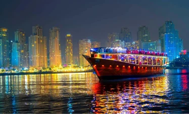 dhow cruise dubai marina location