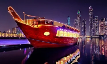dhow marina cruise dubai pay with tamara or tabby