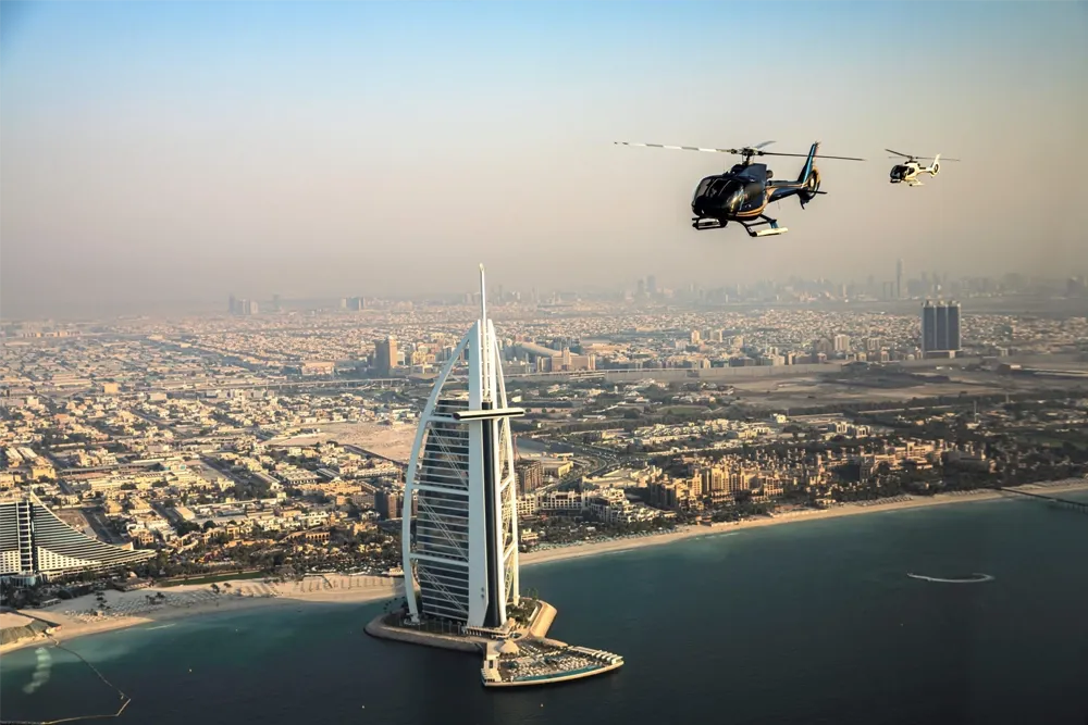 Dubai Helicopter Rides 1 dubai helicopter tour pay with tamara and tabby