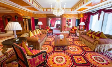 inside the burj al arab hotel