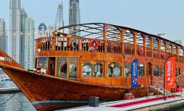 marina dhow cruise in dubai book with tamara or tabby