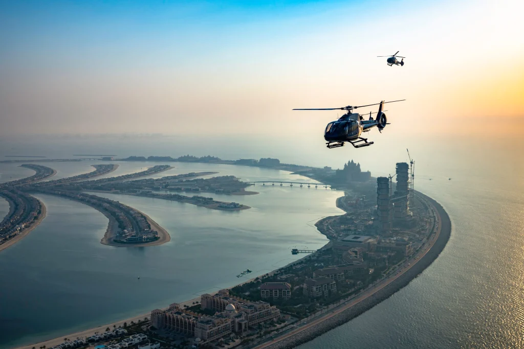 Dubai Helicopter Rides 2 tour helicopter dubai with tamara and tabby