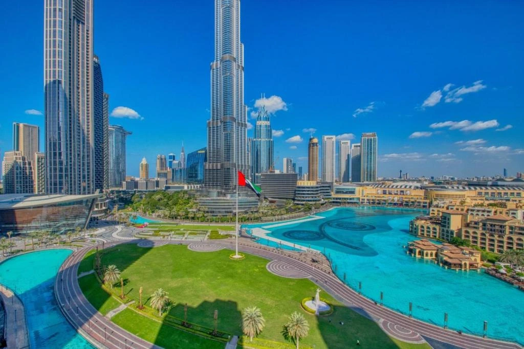 Burj Park in Burj Khalifa