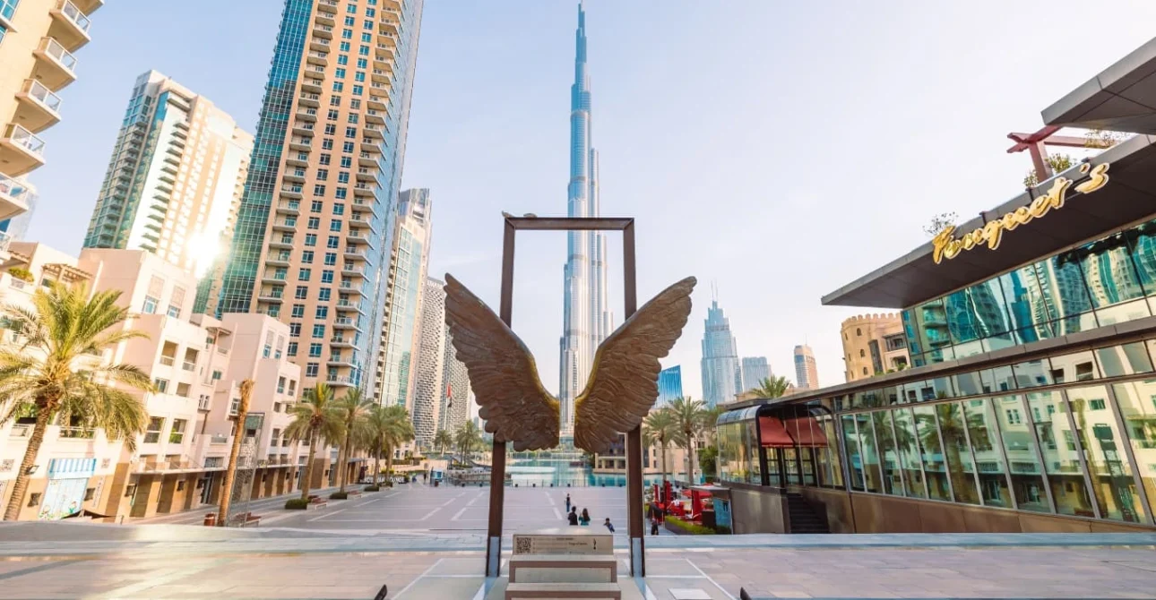 How to get to Burj Park from Dubai Mall