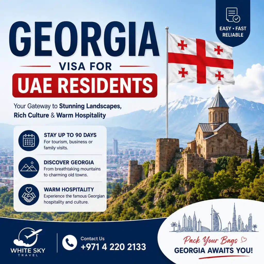 Georgia Visa for UAE Residents 2 Georgia visa for UAE residents