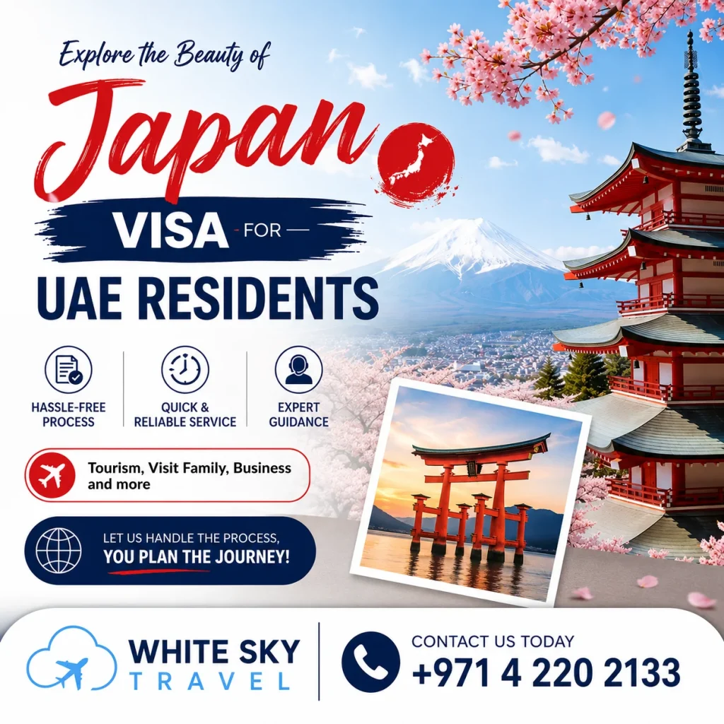 Japan Visa for UAE Residents 2 Japan visa for UAE residents apply e-visa from dubai