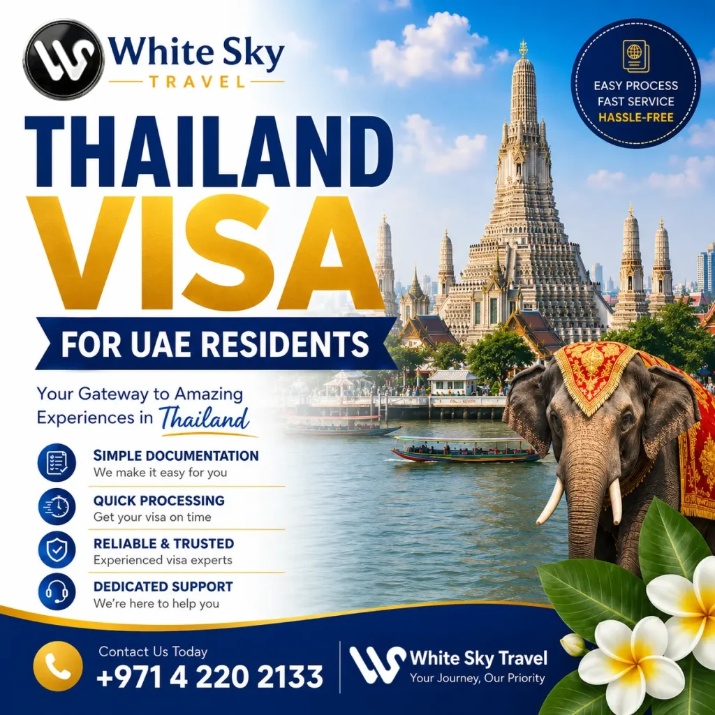 Global Visa Agency in Dubai 2 Thailand visa for UAE residents from Dubai