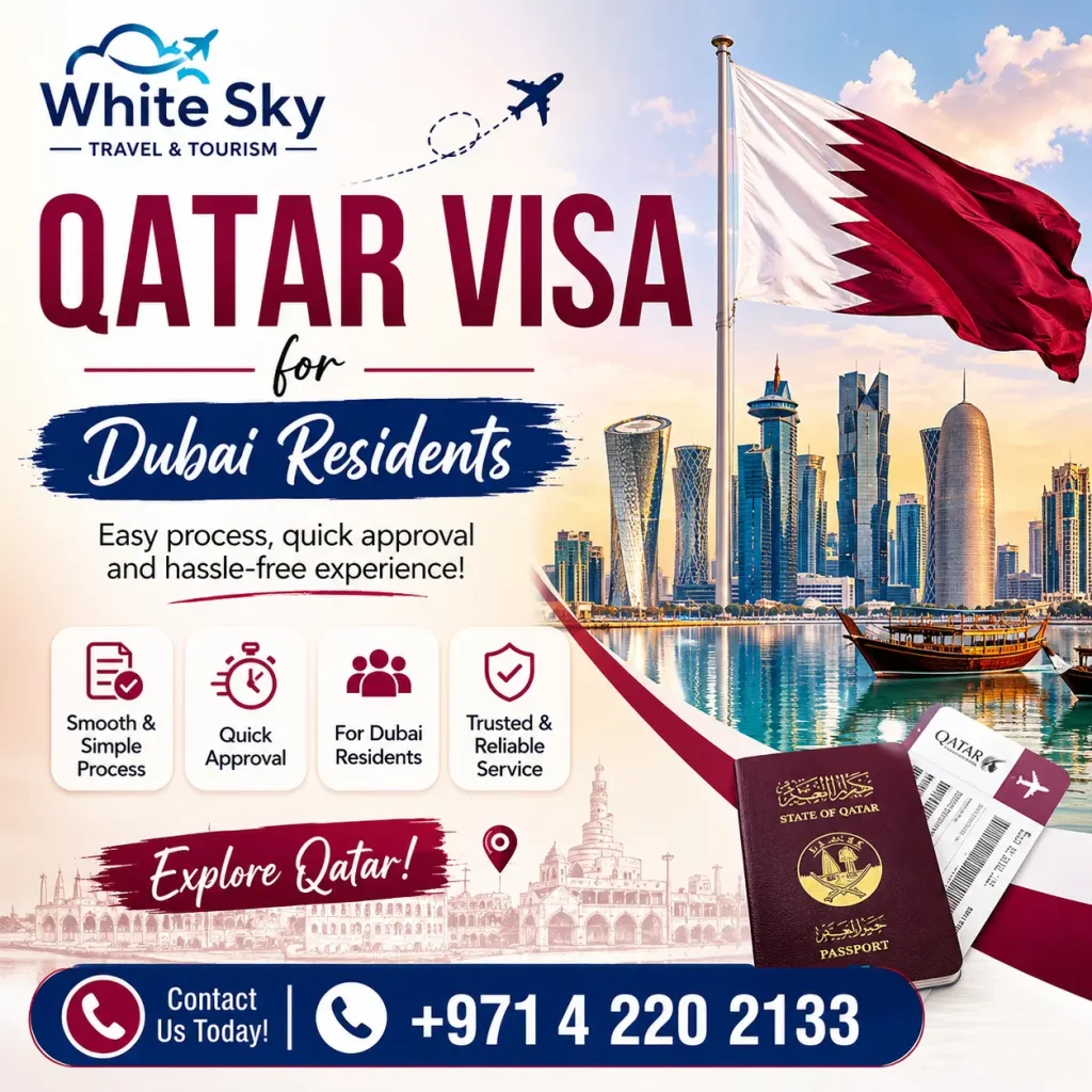 Qatar Visa for Dubai Residents 3 qatar visa for dubai residents from white sky travel