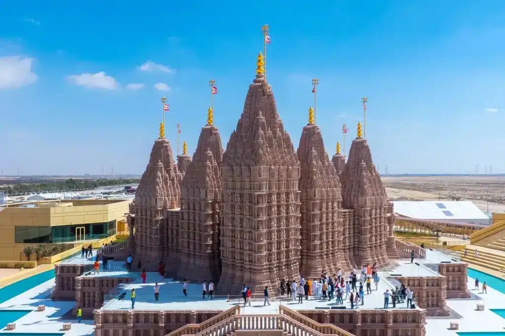 Hindu Temples in Dubai: Exploring Sacred Spaces and Culture 3 BAPS Hindu Mandir Abu Dhabi