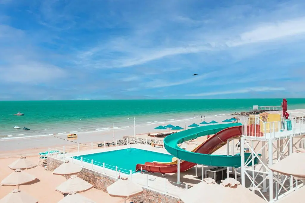 Bin Majid Resort in Ras Al Khaimah Beach Getaway 2 Bin Majid Resort in Ras Al Khaimah with tabby