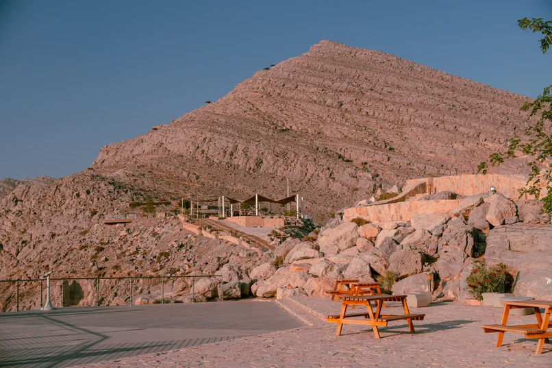 Jebel Jais Viewing Deck in Ras Al Khaimah: Tickets, Timings & How to Get There 3 Jebel Jais Viewing Deck Park in Ras Al Khaimah overlooking the Hajar Mountains