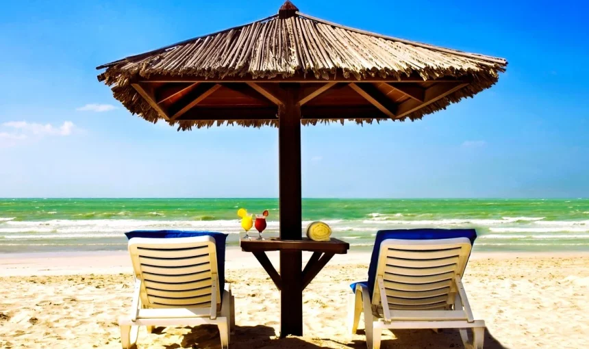 Al Bahr Beach Front location