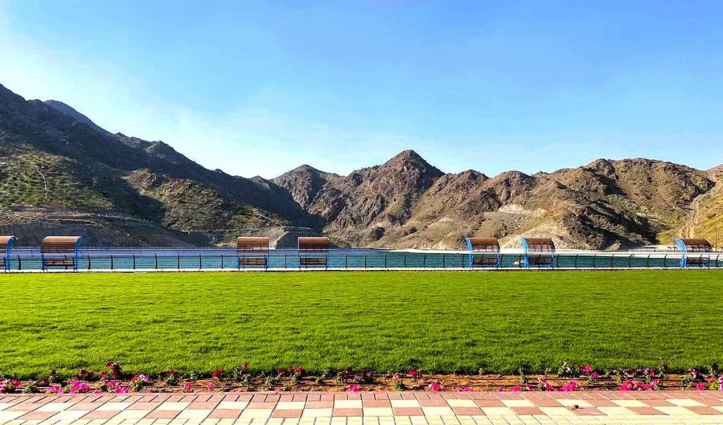 Al Hefaiyah Lake Kalba: Kayaking, Trails, Hours and Tips 2 Al Hefaiyah Lake location
