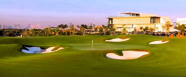 Al Zorah Golf & Yacht Club Ajman: Tee Times, Clubhouse and Nearby Stays 4 Klub Golf & Kapal Pesiar Al Zorah
