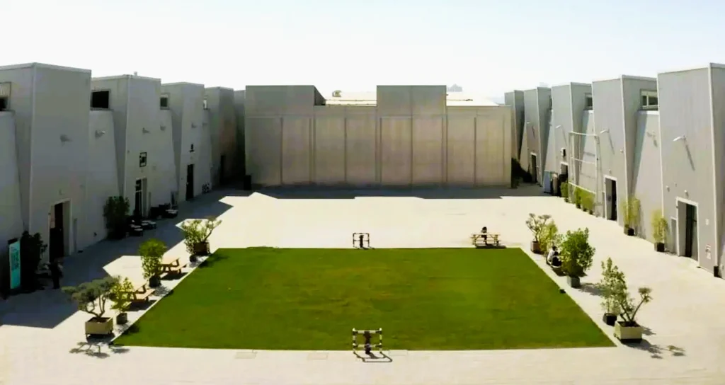 Alserkal Avenue 17th Street Dubai: Best Galleries, Hours and Easy Visitor Tips 2 Galleries around the open courtyard at Alserkal Avenue 17th Street Dubai