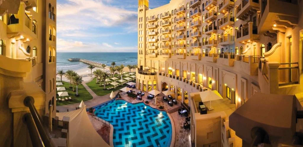Bahi Ajman Palace Hotel in Ajman: Rooms, Dining, Beach and Nearby Places 4 Bahi Ajman Palace Hotel in Ajman location