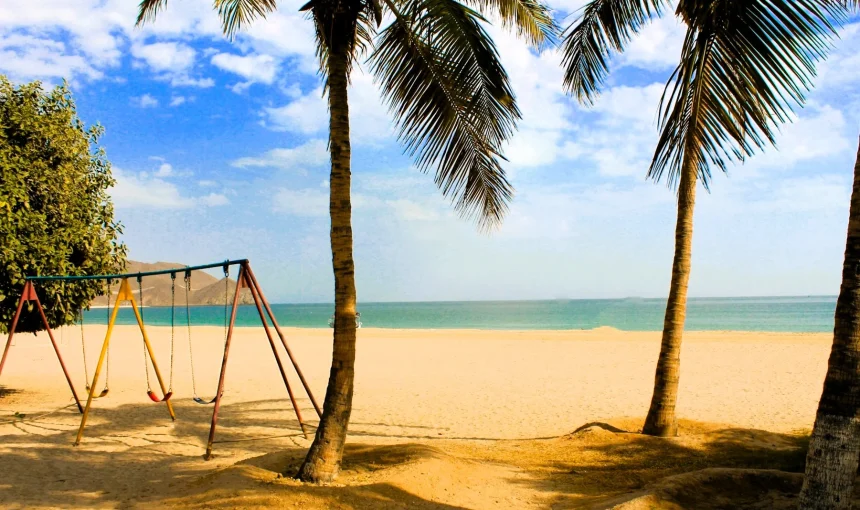 Khorfakkan Beach in Sharjah: Things to Do, Tips and How to Get There 1 Khorfakkan beach location