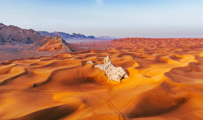 Mleiha desert location