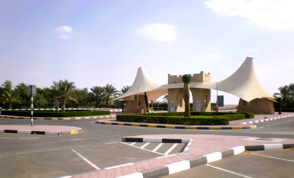 Sharjah Desert Park: Wildlife Centre, Museum, Tickets and Timings 2 Entrance of Sharjah Desert Park on Al Dhaid Road in Sharjah