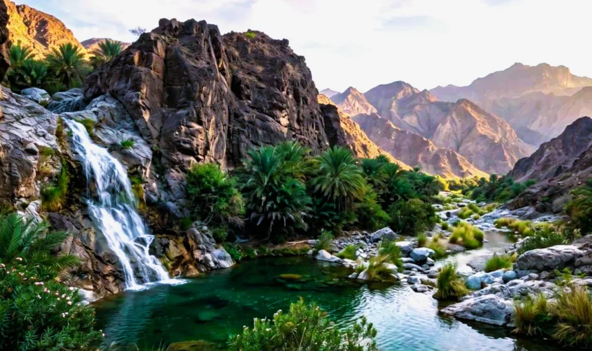 وادي الوريعة: رحلة إلى أحد الشلالات الطبيعية في الإمارات العربية المتحدة 1 معالم وادي الوريعة