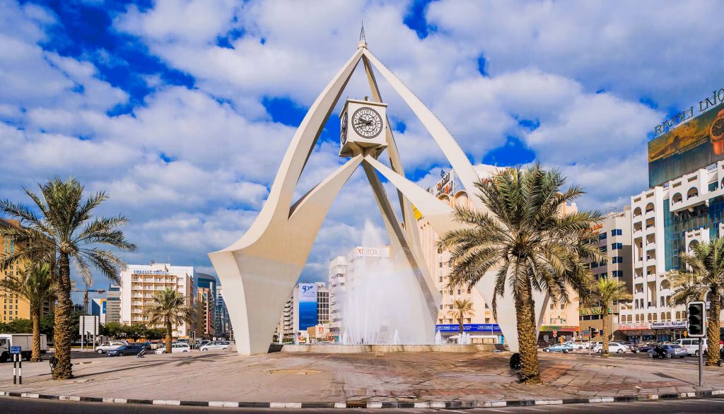 Deira Clock Tower Dubai: History, Location and Things to Do Nearby 4 Deira Clock Tower location at the roundabout in Al Rigga, Deira