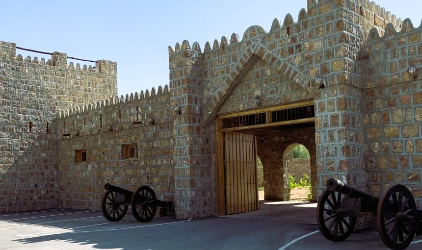 red fort in ajman photos